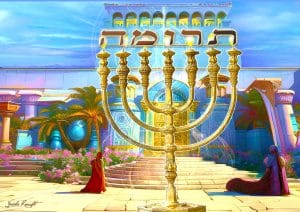 Truma Kabbal-art, Les secrets de la La “Ménora”